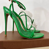 Peep Toe Ankle High Heel Sandals