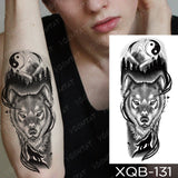 Royal Animal Waterproof Temporary Tattoo