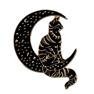 Magical Punk Black Enamel Pins