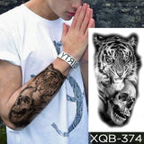 Royal Animal Waterproof Temporary Tattoo