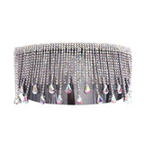 Big Frame Rhinestone Oversized Mask Sunglasses