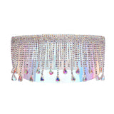 Big Frame Rhinestone Oversized Mask Sunglasses