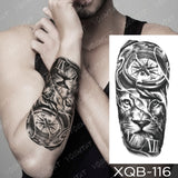 Royal Animal Waterproof Temporary Tattoo