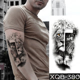 Royal Animal Waterproof Temporary Tattoo