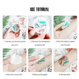 Royal Animal Waterproof Temporary Tattoo