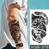 Royal Animal Waterproof Temporary Tattoo