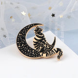 Magical Punk Black Enamel Pins
