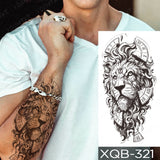 Royal Animal Waterproof Temporary Tattoo