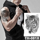 Royal Animal Waterproof Temporary Tattoo
