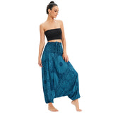 Bohemian High Waist Harem Baggy Pants