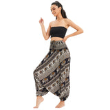 Bohemian High Waist Harem Baggy Pants