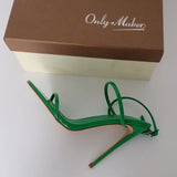 Peep Toe Ankle High Heel Sandals