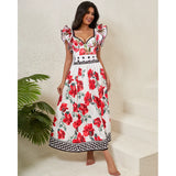Assorted Ruffled Tummy Control One Piece Swimwear and Skirt