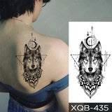 Royal Animal Waterproof Temporary Tattoo