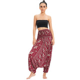 Bohemian High Waist Harem Baggy Pants