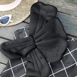 Flower One Piece Monokini Swimsuit With Cover Up