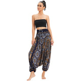 Bohemian High Waist Harem Baggy Pants
