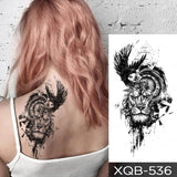 Royal Animal Waterproof Temporary Tattoo