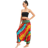 Bohemian High Waist Harem Baggy Pants