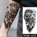 Royal Animal Waterproof Temporary Tattoo