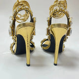 Pointed Toe Thin Ankle Strap High Heels