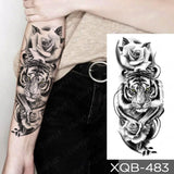 Royal Animal Waterproof Temporary Tattoo