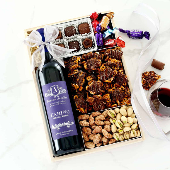 Carino Wine Gift Tray