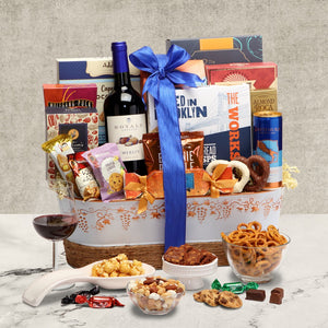Royal Wine Gift Basket