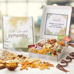 With Sympathy Sectional Gift Box