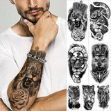 Royal Animal Waterproof Temporary Tattoo