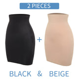 Seamless High Waist Tummy Control Half Slip