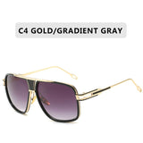 Classic Mirrored Luxury Men Sunglasses