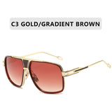 Classic Mirrored Luxury Men Sunglasses