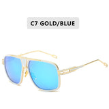Classic Mirrored Luxury Men Sunglasses