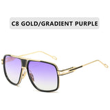 Classic Mirrored Luxury Men Sunglasses