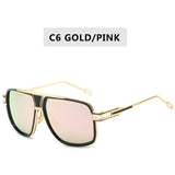 Classic Mirrored Luxury Men Sunglasses