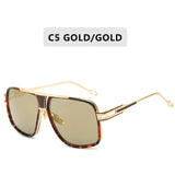 Classic Mirrored Luxury Men Sunglasses