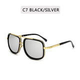 Classic Mirrored Luxury Men Sunglasses