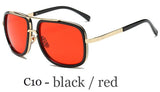 Classic Mirrored Luxury Men Sunglasses