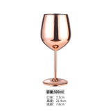 Stainless Steel or Copper Plated Anti-fall Goblet