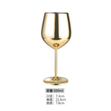 Stainless Steel or Copper Plated Anti-fall Goblet