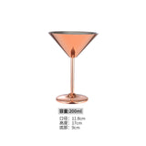 Stainless Steel or Copper Plated Anti-fall Goblet