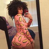Long Sleeve Short Sleepwear Onesie Plus Size
