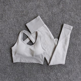 Women Seamless Quick Dry Yoga Sets