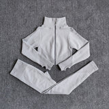 Women Seamless Quick Dry Yoga Sets