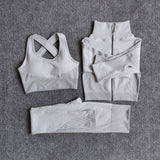 Women Seamless Quick Dry Yoga Sets