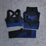 Women Seamless Quick Dry Yoga Sets