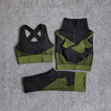 Women Seamless Quick Dry Yoga Sets