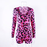 Long Sleeve Short Sleepwear Onesie Plus Size