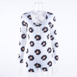 Long Sleeve Short Sleepwear Onesie Plus Size